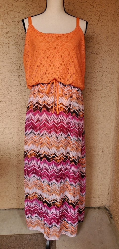 Faded Glory Maxi Dress Size 16 - 18